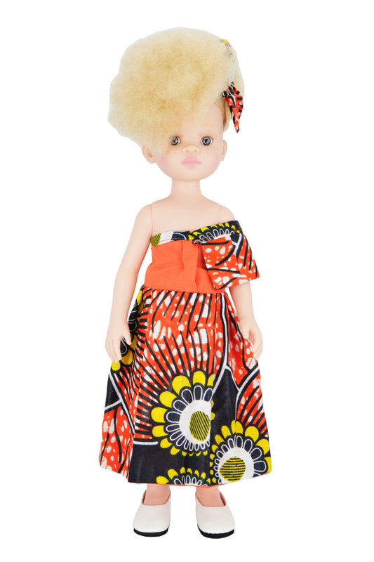 Zuri Afro Print Dress - Sibahle Collection