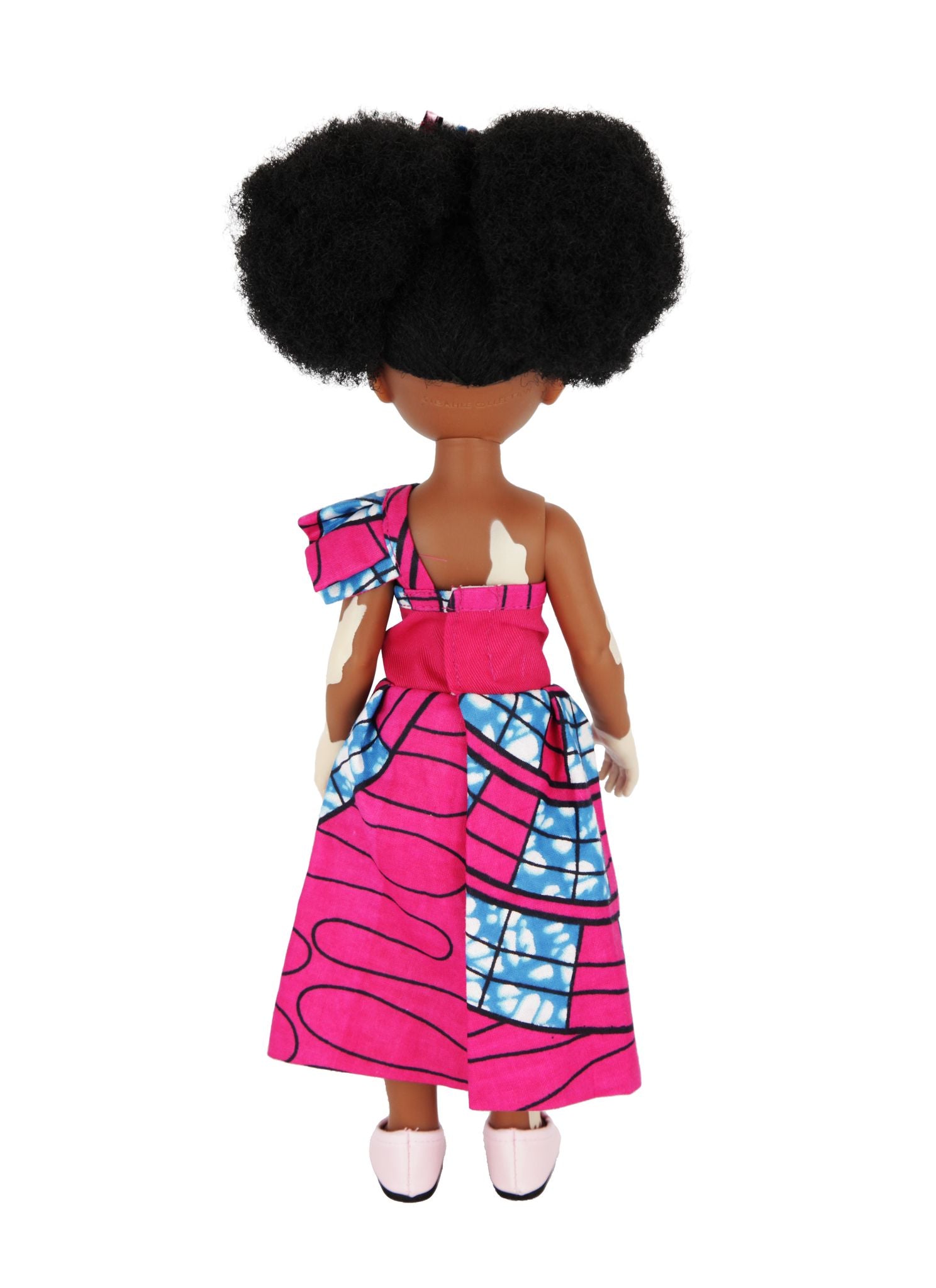 Ndanaka in Afro Print Dress - Sibahle Collection