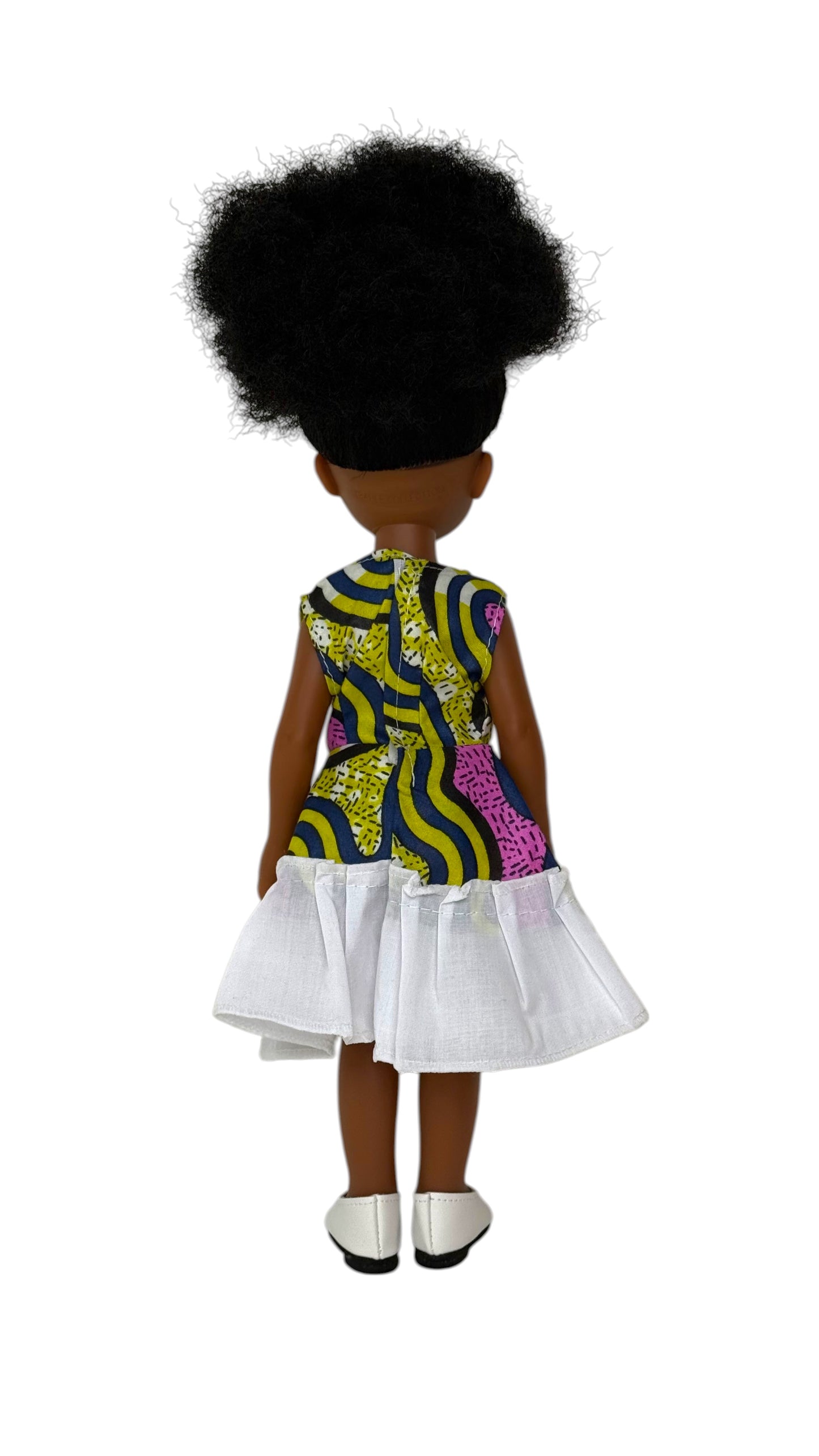 Culture Meets Curve - White Bottom Frill Outfit