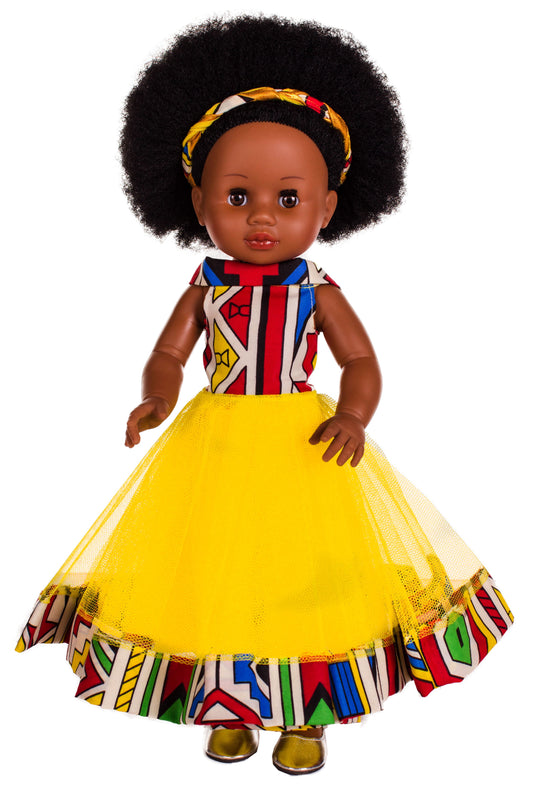 Nobuhle Ndebele Print Dress - Sibahle Collection